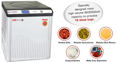 REMI KBM-80 Plus LCD Blood Bank Centrifuge - Image 3